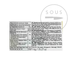 Valrhona Jivara 40% Milk Chocolate Chips -Sous Chef AA0106 ValrhonaJivara40 MilkChocolateChips 1kg BoP