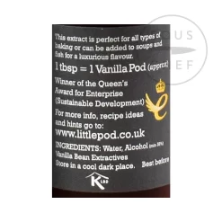 Littlepod Pure Vanilla Extract 100ml -Sous Chef AC0001 Littlepod Pure Vanilla Extract 2