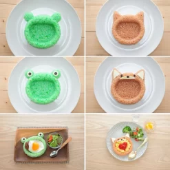 Animal Rice Mould Set For Curry -Sous Chef BC0082 Animal Rice Mould Set for Curry LS4