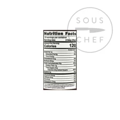 Blues Hog Raspberry Chipotle BBQ Sauce 708g 5 Blues Hog Raspberry Chipotle BBQ Sauce 708g -Sous Chef BQ0022 BluesHogRaspberryChipotleBBQSauce708g nutrition