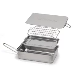 Camerons Stovetop Smoker, 28cm X 43cm -Sous Chef CS0008 CameronsStovetopSmoker11x15 parts