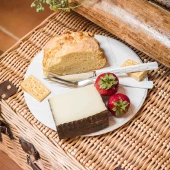 Bordallo Pinheiro White Cheese Tray With Yellow Cheese -Sous Chef CheeseTraylifestyle24