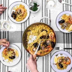 De Buyer Mineral B Paella Pan 32cm 5 De Buyer Mineral B Paella Pan 32cm -Sous Chef DB0087 1