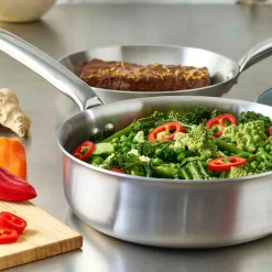 De Buyer Alchimy Saute Pan - Straight -Sous Chef DB0196 DeBuyerAlchimySautePan