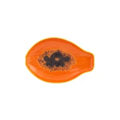 Bordallo Pinheiro Tropical Fruits Papaya Serving Platter, 35x23cm