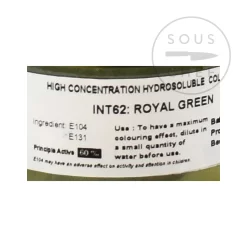Intense Green Food Colour 50g -Sous Chef DE0057 IntenseGreenFoodColour 1