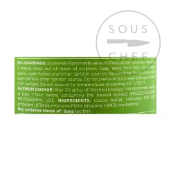 Deco Relief Velvet Spray, 400ml 21 Deco Relief Velvet Spray, 400ml -Sous Chef DE0271D Deco Relief Velvet Spray 400ml green BoP