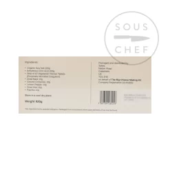 The Ultimate Cheese Making Kit 920g 7 The Ultimate Cheese Making Kit 920g -Sous Chef DI0020 TheUltimateCheeseMakingKit 1