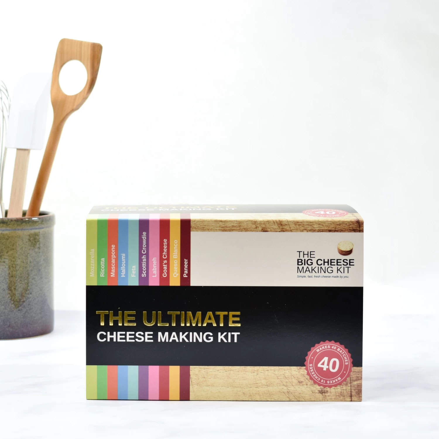 The Ultimate Cheese Making Kit 920g 2 The Ultimate Cheese Making Kit 920g - Image 2