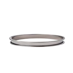 De Buyer Stainless Steel Tart Ring 20cm