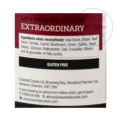 Essential Cuisine Veal Glace 600g 7 Essential Cuisine Veal Glace 600g -Sous Chef EC0015B EssentialCuisineVealGlace 2