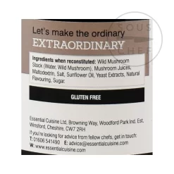 Essential Cuisine Wild Mushroom Glace 600g 7 Essential Cuisine Wild Mushroom Glace 600g -Sous Chef EC0016B EssentialCuisineWildMushroomGlace 2