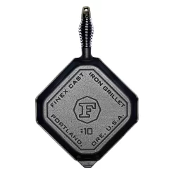 Finex Cast Iron Grill Pan, 25cm (10inch) -Sous Chef ED0101FinexCastIronGrillPan 25cm 10inch 2