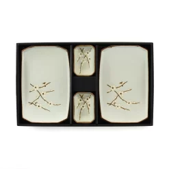Sakura Blossom Sushi Serving Set -Sous Chef EM0039 SakuraBlossomSushiSet ver1