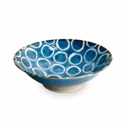 Sakuru Shallow Bowl Blue, 24cm
