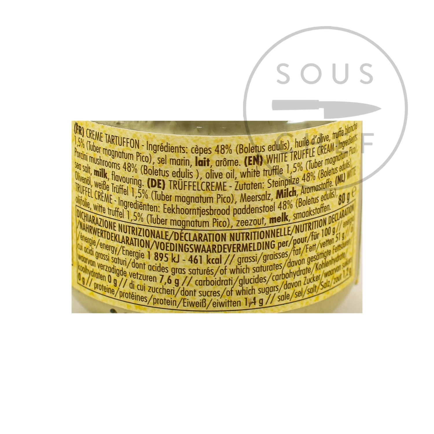 La Favorita White Truffle Cream 80g 2 La Favorita White Truffle Cream 80g - Image 2