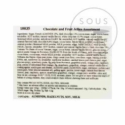 Francois Doucet Provence Confectionery Chest 600g -Sous Chef FD0032 FrancoisDoucetProvenceConfectioneryChest600g BoP