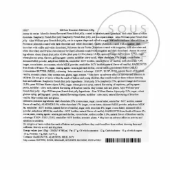 Francois Doucet Sublime Confectionery Selection Tin 260g 5 Francois Doucet Sublime Confectionery Selection Tin 260g -Sous Chef FD0044 FrancoisDoucetSublimeConfectionerySelectionTin260g BoP