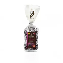 Francois Doucet Chocolate Coated Blackcurrant Fruit Jellies, 200g