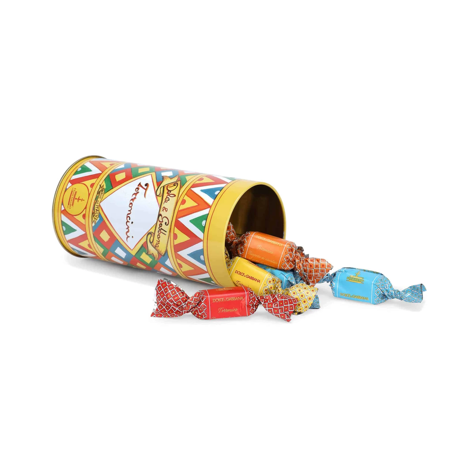 Fiasconaro X Dolce & Gabbana Torroncini In Gift Tin 1 Fiasconaro X Dolce & Gabbana Torroncini In Gift Tin