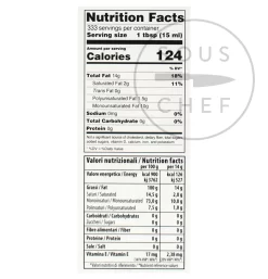 Frantoio Muraglia Intense Fruity Olive Oil 3L -Sous Chef FR0013 Products FrantoioMuragliaIntenseFruityOliveOil3L nutrition