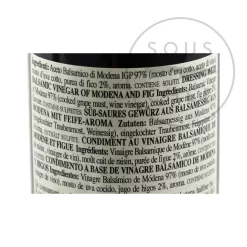 Giuseppe Giusti Infused Balsamic Vinegar Collection - Truffle, Fig & Raspberry 6 Giuseppe Giusti Infused Balsamic Vinegar Collection - Truffle, Fig & Raspberry -Sous Chef GI0007 GiuseppeGiustiInfusedBalsamicVinegarCollection Truffle Fig Raspberry nutrition 2