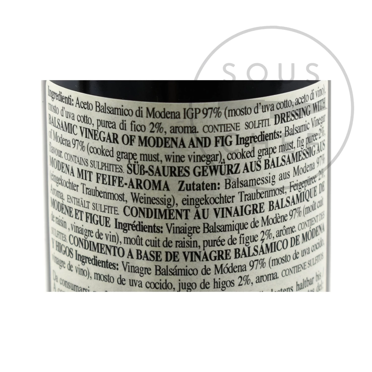 Giuseppe Giusti Infused Balsamic Vinegar Collection - Truffle, Fig & Raspberry 3 Giuseppe Giusti Infused Balsamic Vinegar Collection - Truffle, Fig & Raspberry - Image 3