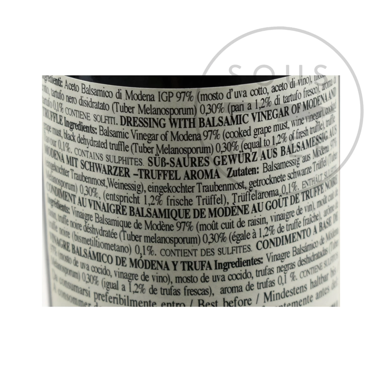 Giuseppe Giusti Infused Balsamic Vinegar Collection - Truffle, Fig & Raspberry 4 Giuseppe Giusti Infused Balsamic Vinegar Collection - Truffle, Fig & Raspberry - Image 4