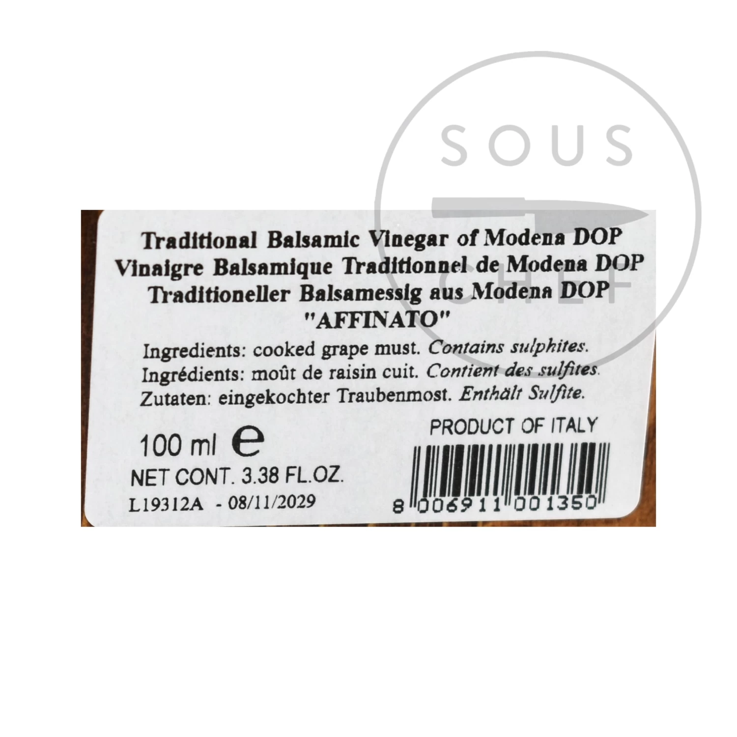 Giuseppe Giusti Balsamic Vinegar Of Modena DOP - Affinato 12 Year Aged 2 Giuseppe Giusti Balsamic Vinegar Of Modena DOP - Affinato 12 Year Aged - Image 2
