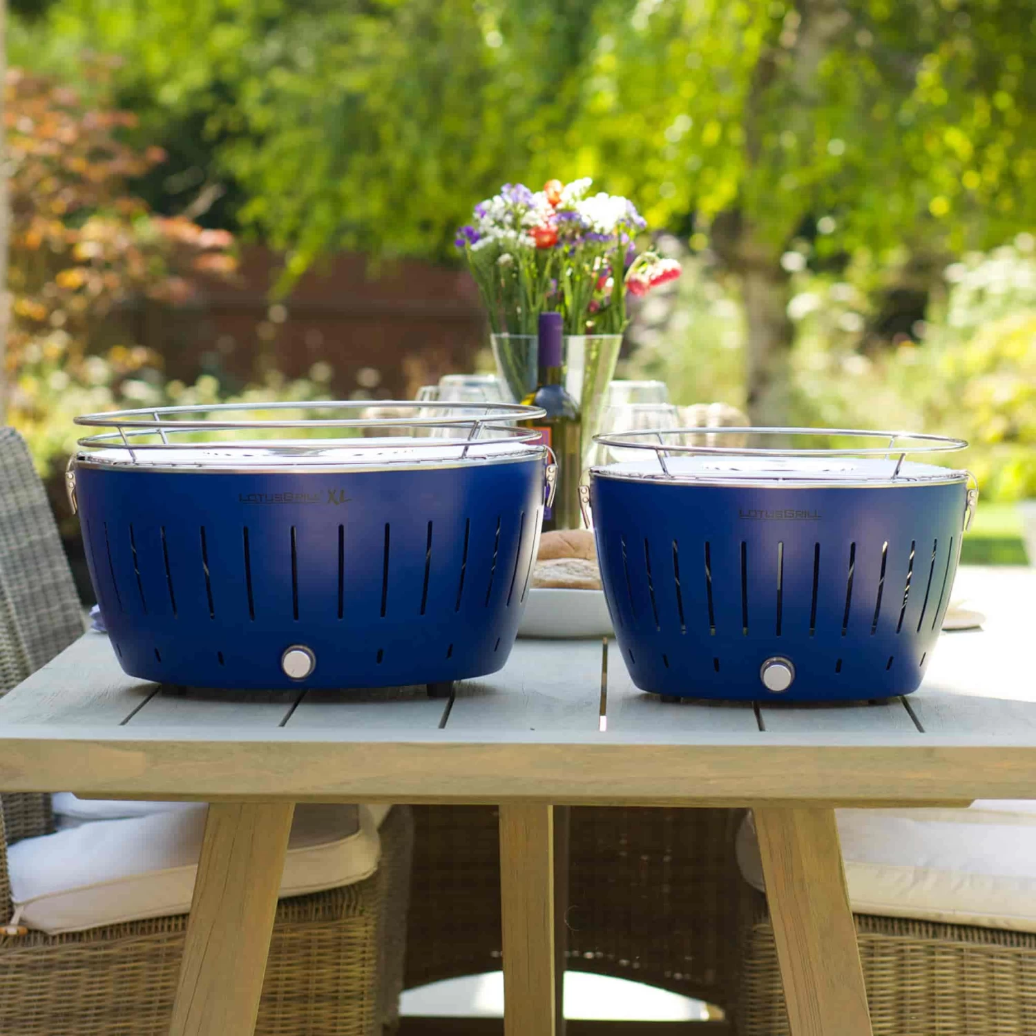 Lotus Grill Mini, Blue 4 Lotus Grill Mini, Blue - Image 4