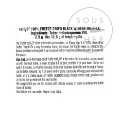 Freeze-Dried Winter Black Truffle 2.5g -Sous Chef GU0237 Freeze DriedWinterBlackTruffle2