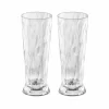 Koziol Large 'Unbreakable Glass' Beer Glasses, Set Of 2