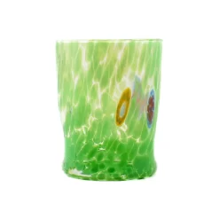 Murano Glass Tumbler, Green -Sous Chef IA0003MuranoGlassTumbler Green ProductFrontLarge 2