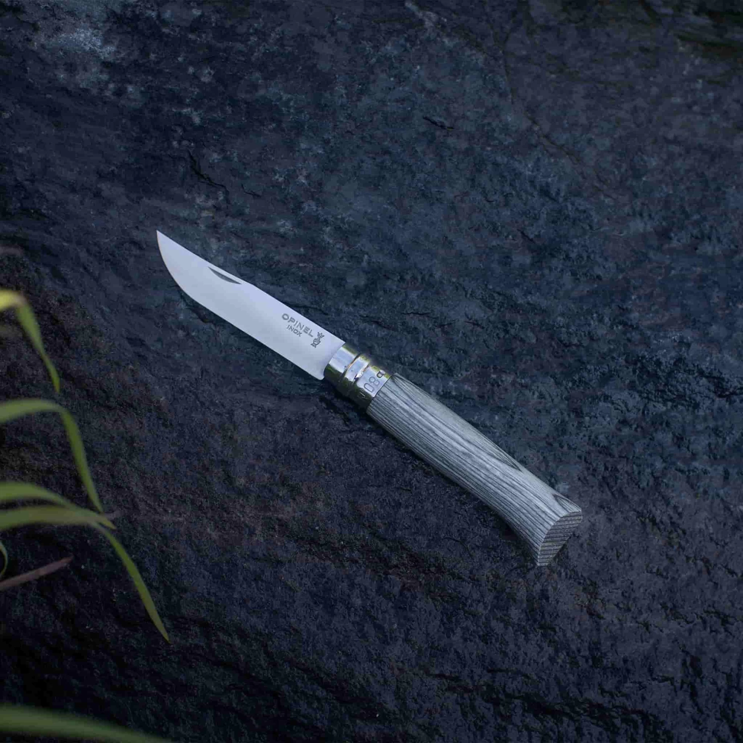 Opinel Grey Birch Sandvik Folding Knife 4 Opinel Grey Birch Sandvik Folding Knife - Image 4