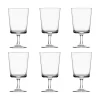 Set Of 6 Ichendorf Milano Clear Stemmed Wine Glass
