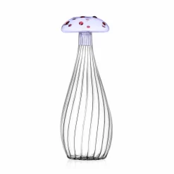 Ichendorf Milano Pink Mushroom Optic Bottle, 1.15litre