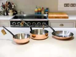De Buyer Prima Matera Induction-Compatible Copper Frying Pan -Sous Chef IMG 6258