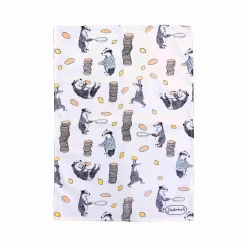 Badger Pancakes Tea Towel