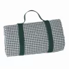Green Gingham Picnic Blanket