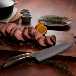 Seki 3 Layer Gyuto Knife 20cm -Sous Chef JK0037 Seki3LayerGyutoKnife20cm LS6