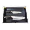 Seki 3 Layer Knife Duo With Wooden Gift Box