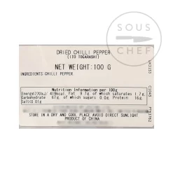 Ito Togarashi - Sil Gochu 100g -Sous Chef JP0043 ItoTogarashi SilGochu 1