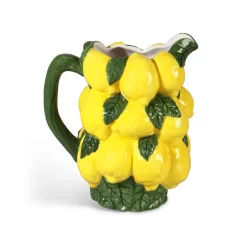 & Klevering Lemon Ceramic Jug, 1.5 Litres