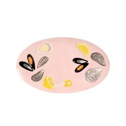 & Klevering Oysters And Mussels Ceramic Platter