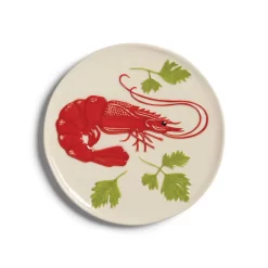 & Klevering Set Of 4 Assorted Seafood Side Plates, 16cm -Sous Chef KG0013Setof4AssortedSeafoodSidePlates 16cm2