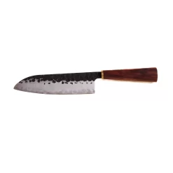 Katto RosewoodHandle Santoku Knife, 19cm