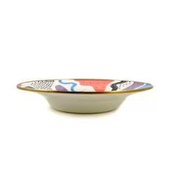Abstract Enamel Large Serving Dish, 30cm -Sous Chef KP0024 Abstract Enamel Large Serving Dish side