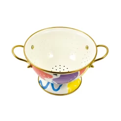 Abstract Enamel Colander, 22cm 7 Abstract Enamel Colander, 22cm -Sous Chef KP0025 Abstract Enamel Colander top