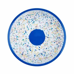 Blue Dot Enamel Salad Bowl -Sous Chef KP0088BBlueDotEnamelSaladBowl2