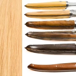 Laguiole En Aubrac Gourmet Knife Block Of 6 Kitchen Knives, Mixed Woods -Sous Chef LR0024LaguioleenAubracGourmetKnifeBlockof6KitchenKnives MixedWood4